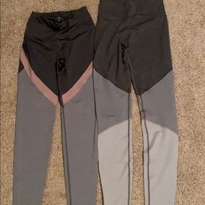 2 pairs of Old Navy Active Tall Medium leggings